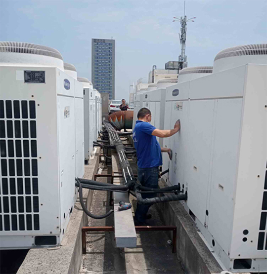 硚口中央空调制热和不制冷系统维修方法